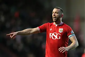Bristol City V Rotherham United Prints: Aaron Wilbraham in Action: Bristol City vs Rotherham United at Ashton Gate, 2016