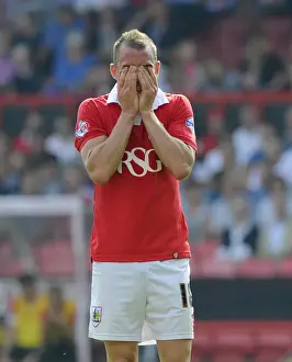 Aaron Wilbraham in Action: Bristol City vs Scunthorpe United, September 6, 2014
