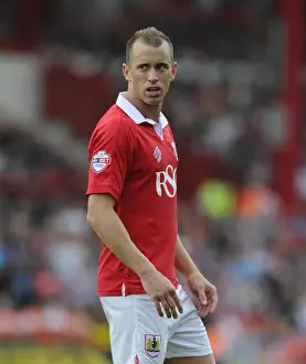 Bristol City V Scunthorpe Prints: Aaron Wilbraham in Action: Bristol City vs Scunthorpe United, September 6, 2014