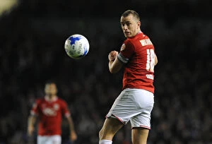 Images Dated 20th October 2015: Aaron Wilbraham of Bristol City in Action Against Brighton, 2015 Sky Bet Championship