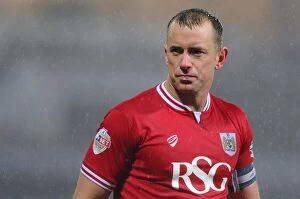 Images Dated 12th December 2015: Aaron Wilbraham of Bristol City in Action at Huddersfield Town, Sky Bet Championship (12/12/2015)