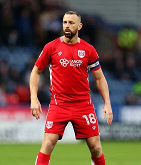 Images Dated 10th December 2016: Aaron Wilbraham of Bristol City in Action against Huddersfield Town
