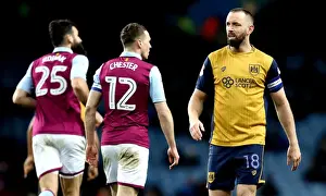 Aston Villa V Bristol City Prints: Aaron Wilbraham of Bristol City vs Aston Villa at Villa Park