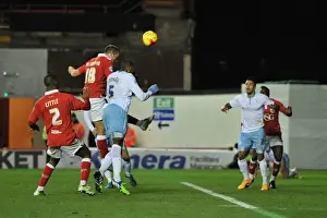 Bristol City V Coventry City Prints: Aaron Wilbraham Scores the Game-Winning Goal: Bristol City vs