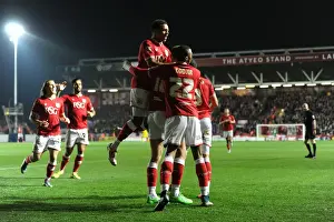 Bristol City V Nottingham Forest Prints: Aaron Wilbraham Scores the Second Goal: 2-0 for Bristol City Against Nottingham Forest