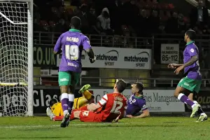 Leyton Orient V Bristol City Prints: Aaron Wilbraham Scores the Winning Goal: Leyton Orient vs