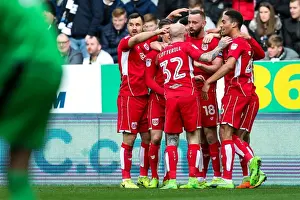 Aaron Wilbraham's Goal: Bristol City Leads Newcastle United at St. James Park (Sky Bet EFL Championship)