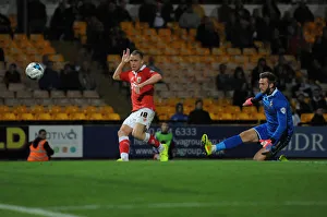 Port Vale V Bristol City Prints: Aaron Wilbraham's Thrilling Goal: Port Vale vs. Bristol City, Sky Bet League One, 2014