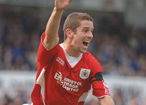Images Dated 28th February 2008: Action-Packed Moment: Alex Russell in Form for Bristol City (05-06)
