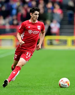 Action-Packed Performance: Callum O'Dowda Shines for Bristol City Against Nottingham Forest (October 1, 2016, Sky Bet Championship, Ashton Gate Stadium)