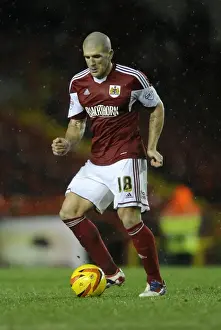 Bristol City V Coventry City Prints: Adam El-Abd in Action: Bristol City vs Coventry City (February 4)