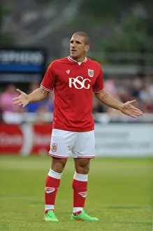 Twerton Park Prints: Adam El-Abd in Pre-Season Action: Bristol City vs Bath City, 2015
