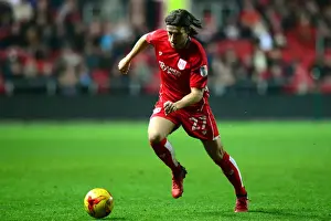 Adam Matthews in Action: Bristol City vs Preston North End, Sky Bet Championship (December 17, 2016)