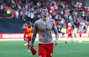 Aden Flint in Action: Bristol City vs Barnsley, Sky Bet Championship, 2017