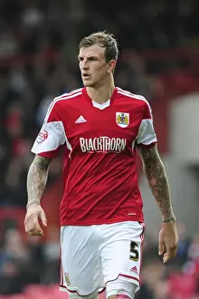 Aden Flint in Action: Bristol City vs Colchester United, Sky Bet League One (September 2013)