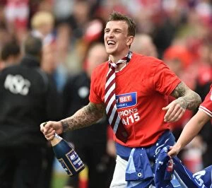 Images Dated 3rd May 2015: Aden Flint in Action: Bristol City vs Walsall, Sky Bet League One (May 2015)