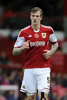 Aden Flint in Action: FA Cup First Round - Bristol City vs Dagenham and Redbridge