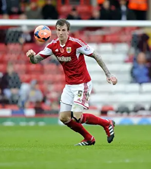 Framed Print : Aden Flint in Action: FA Cup First Round - Bristol City vs Dagenham and Redbridge Framed Print : Aden Flint in Action: FA Cup First Round - Bristol City vs Dagenham and Redbridge