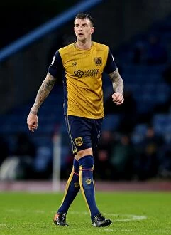 Images Dated 28th January 2017: Aden Flint of Bristol City in Action Against Burnley at Turf Moor