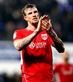 Images Dated 30th December 2016: Aden Flint of Bristol City in Action at Ipswich Town, Sky Bet Championship (December 2016)