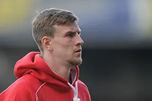 Aden Flint of Bristol City in Action against Swindon Town, 15 November 2014