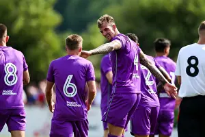 Aden Flint of Bristol City in Pre-season Friendly Against Bristol Manor Farm, 2017
