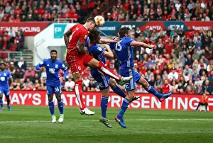Aden Flint vs Craig Gardner: Intense Battle at Ashton Gate - Bristol City vs Birmingham City, Sky Bet Championship