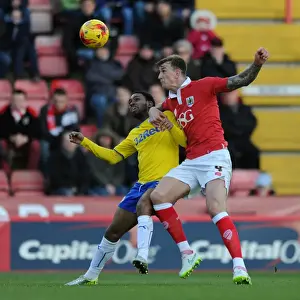 Aden Flint vs. Gavin Tomlin: Intense Moment in Bristol City vs