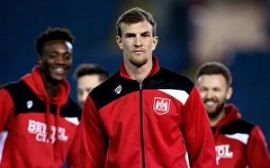 Leeds United V Bristol City Prints: Aden Flint's Arrival at Elland Road: Leeds United vs