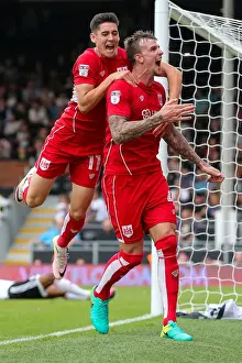 Fulham V Bristol City Prints: Aden Flint's Brace: Bristol City's 0-4 Rout of Fulham (Sky Bet EFL Championship)