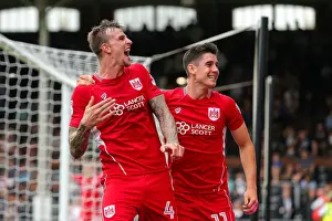Fulham V Bristol City Prints: Aden Flint's Brace: Bristol City's 0-4 Thrashing of Fulham (Sky Bet EFL Championship)