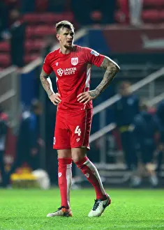 Bristol City V Preston North End Prints: Aden Flint's Disappointment: Bristol City v Preston North End, 17/12/2016