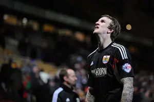 Framed Print : Aden Flint's Disappointment: Frustrating Draw for Bristol City at Bradford (Sky Bet League One) Framed Print : Aden Flint's Disappointment: Frustrating Draw for Bristol City at Bradford (Sky Bet League One)