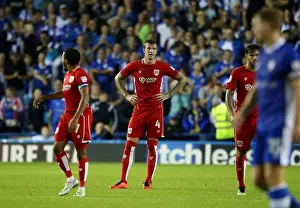 Hillsborough Prints: Aden Flint's Disappointment: Sheffield Wednesday vs. Bristol City, September 13, 2016