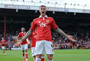 Aden Flint's Euphoric Goal Celebration: Bristol City's Victory Against Scunthorpe United (September 6)