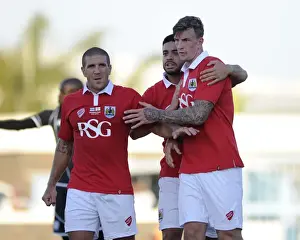 Extension Gunners V Bristol City Prints: Aden Flint's Goal Celebration: Extension Gunners vs. Bristol City, 2014