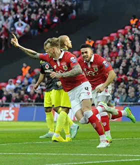 Aden Flint's Goal Kicks Off Bristol City's Johnstone's Paint Trophy Victory vs