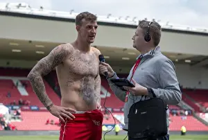 Bristol City V Birmingham City Prints: Aden Flint's Post-Match Interview: Bristol City vs. Birmingham City, 07-05-2017
