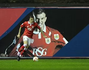 Images Dated 19th August 2014: Aden Flint's Pride: Bristol City Footballer Stands Tall Against Leyton Orient in 2014