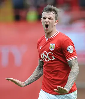 Bristol City V Walsall Prints: Aden Flint's Thrilling Goal: Bristol City's Sky Bet League One Victory over Walsall (May 2015)