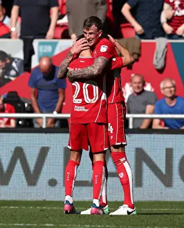 Aden Flint's Thrilling Goal Celebration: Bristol City vs Barnsley