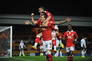 Aden Flint's Thrilling Goal Celebration: Port Vale vs. Bristol City, Sky Bet League One (September 16, 2014)