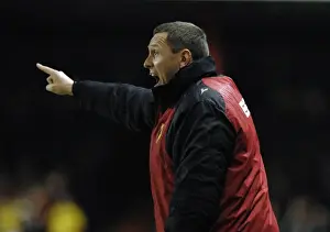 Bristol City V Watford Prints: Adie Boothroyd Focused: Bristol City vs Watford Football Showdown