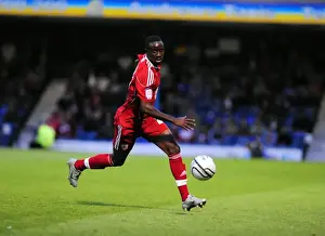Southend United V Bristol City Prints: Adomah's Brilliant Performance: Southend United vs. Bristol City, Carling Cup 2010
