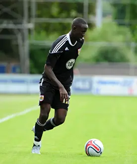 Aldershot V Bristol City Prints: Adomah's Electric Performance: Thrilling Aldershot Crowd with Bristol City