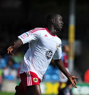 Adomah's Glorious Goal Celebration: Scunthorpe United vs. Bristol City (Championship 2010)