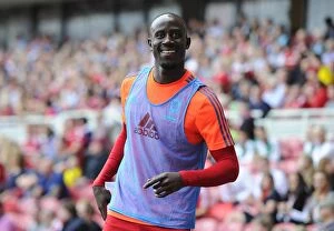 Images Dated 22nd August 2015: Adomah's Return: Middlesbrough vs. Bristol City, 2015