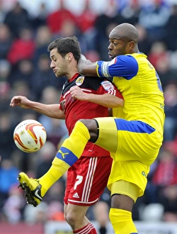 Aerial Clash: Sam Baldock vs Anthony Gardner, Bristol City vs Sheffield Wednesday