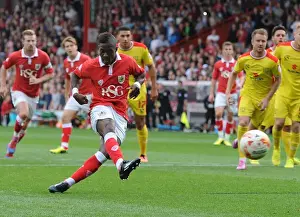Agard Scores the Penalty: Bristol City's Victory over MK Dons in Sky Bet League One