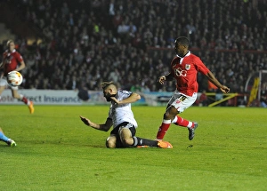 Swindon Prints: Agard's Stunner: Bristol City vs Swindon Town, April 2015 - Opening Goal